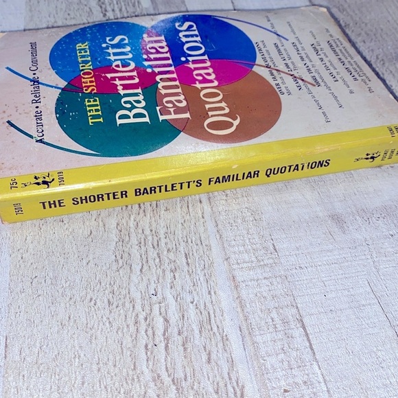 Bartletts Familiar Quotation book vintage - Picture 11 of 11